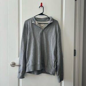 GAP Gray Women's Quarter Zip